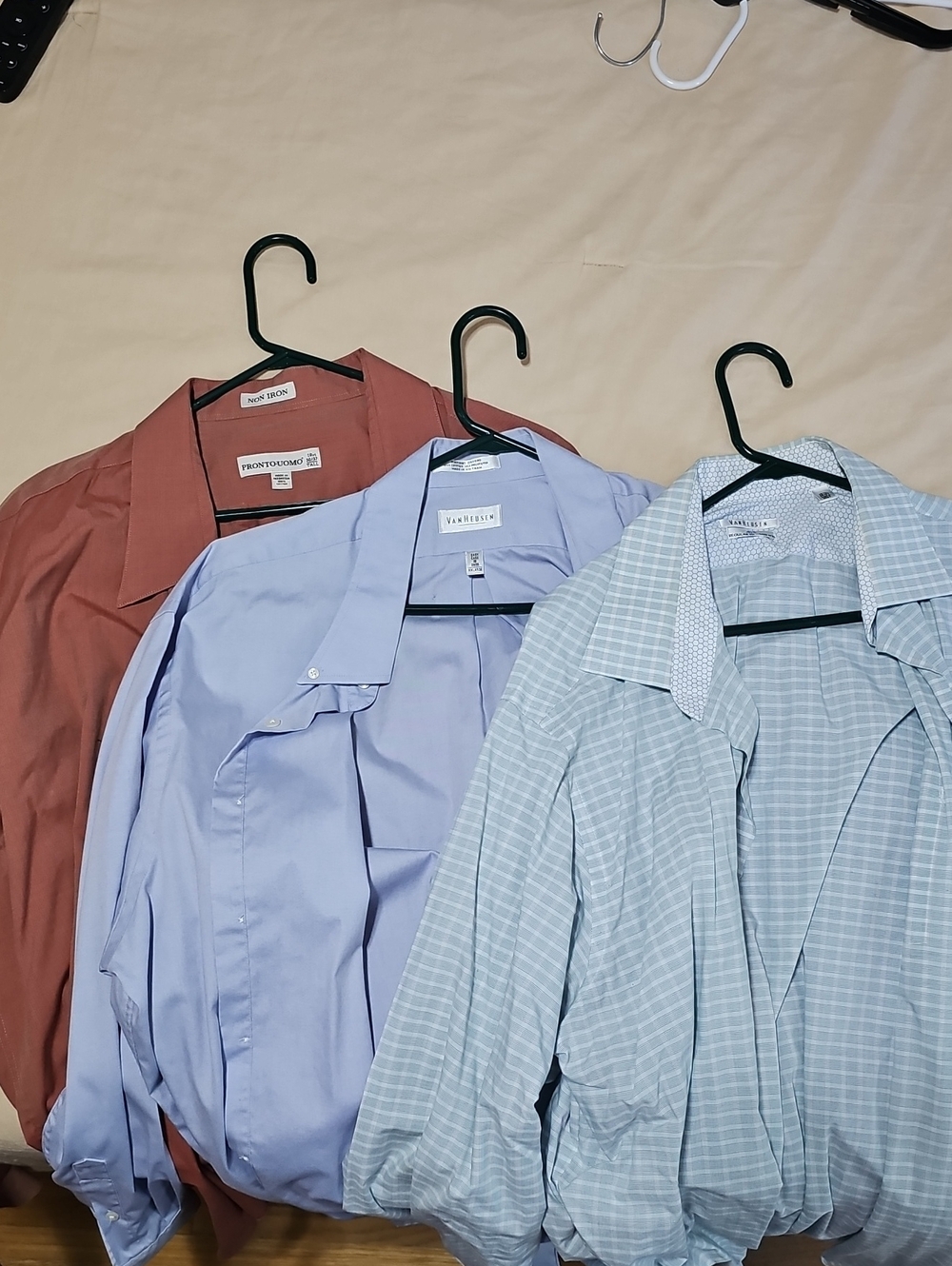 Lot Of 3 Button Down Shirts Long Sleeves